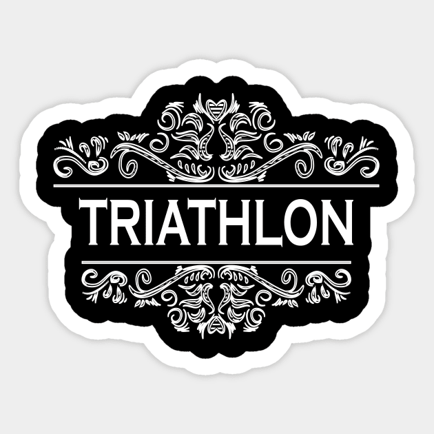 The Sport Triathlon Sticker by My Artsam